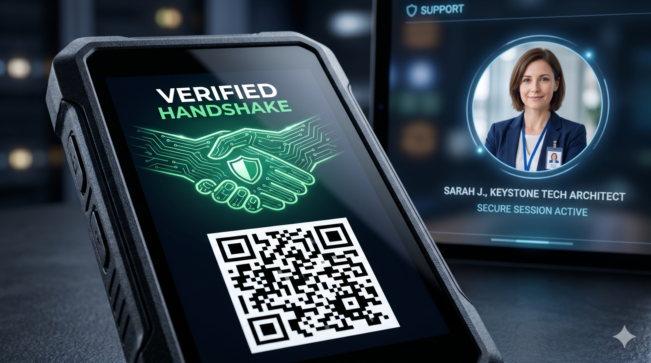 Verified human Keystone 3 Pro technical support session