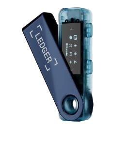 Ledger hardware wallet cold storage device